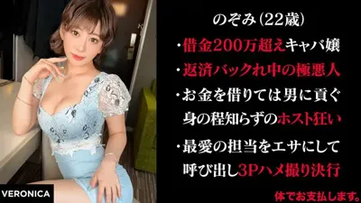 1vrnc00044 有金全てをホストに貢ぐキャバ嬢 （仮）のぞみのアイキャッチ画像