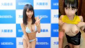 1479766 【現役グラドル】枕流出フェラ● 無名時代 Pとのフェラ流出 現役週刊誌グラドル（流出スマホデータ）の画像