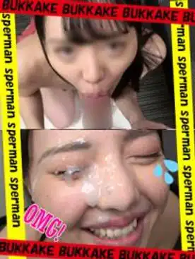 1702945 精子好き♡黒髪ロングのアイドル級美少女の顔面にザーメンぶっかけ大量顔射♡本編顔出♡個人撮影67の画像