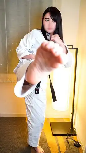 1787054 ★新シーズン発動★【個撮】黒帯 空手Ｋ②美少女と生ハメ中出し性交。膣奥キメたら痙攣したので追撃ピストン！若い子の反応最高★の画像