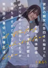107START-026 彼女の親友に告白され始まった不純な肉体関係。ダブル浮気が燃え上がり初めての中出しSEXが気持ち良すぎてヤリまくった数日間の裏切り同棲生活。 十束るうの画像