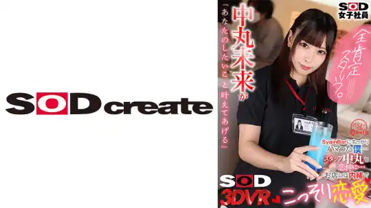 1073DSVR-1111 【VR】SOD入社1年目飲食事業部 スタッフ中丸と恋人の仲に…お店には内緒でこっそり恋愛 全肯定スタッフ中丸未来が「あなたのしたいこと叶えてあげる」 中丸未来のアイキャッチ画像